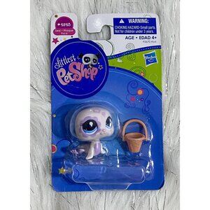 Littlest Pet Shop # 2523 Purple Flower Seal NIB New Sealed International Release